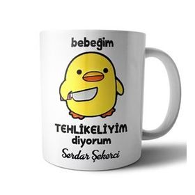 Yar Ben Belanın Ta Kendisiyim Baskılı Kupa