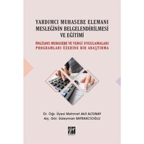 Yardımcı Muhasebe Elemanı Mesleğinin Belgelendirilmesi ve Eğitimi - Kolektif