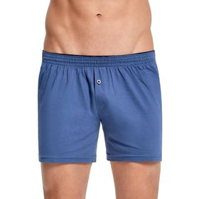 Yaren Tuhafiye 24509 Güryıldız Penye Düz Renk Havlu Bel 6 Adet Erkek Boxer Şort