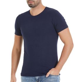 Yaren Tuhafiye 337 6 Adet Yıldız Kısa Kollu Lacivert Erkek T-Shirt Fanila