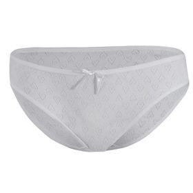 Yaren Tuhafiye 3575 Yıldız 12 Adet Kalpli Ribana Bikini Siyah Slip Külot