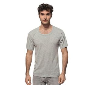 Yaren Tuhafiye 3'lü Paket 0115 Özkan Erkek Ribana Kısa Kol Bisiklet Yaka Atlet
