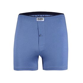 Yaren Tuhafiye 43 6 Adet Yıldız Taşma Lastik Düz Renk Penye Erkek Boxer Şort