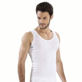 Yaren Tuhafiye 501 6'lı Renkli Paket Hmd Pamuklu Erkek Ribana Askılı Atlet