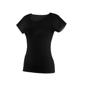 Yaren Tuhafiye 6 Adet Fanila 2371 Yıldız Bayan Likralı V Yaka Kısa Kollu T-Shirt