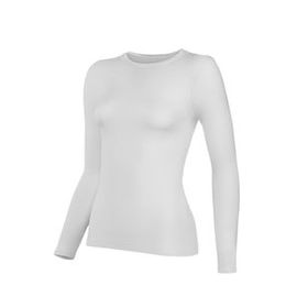 Yaren Tuhafiye 6 Adet Fanila Beyaz 2145 Yıldız Bayan Likralı Uzun Kollu T-Shirt