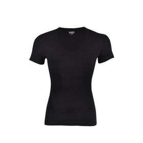 Yaren Tuhafiye 6 Adet Fanila Siyah 356 Yıldız Erkek Likralı Derin V Yaka T-Shirt