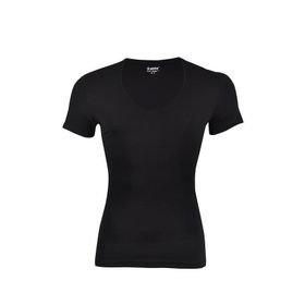 Yaren Tuhafiye 6 Adet Fanila Siyah 356 Yıldız Erkek Likralı Derin V Yaka T-Shirt