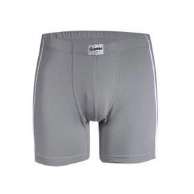 Yaren Tuhafiye 6 Adet Short Gri 107 Yıldız Erkek Likralı Modal Boxer