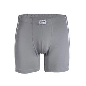 Yaren Tuhafiye 6 Adet Short Gri 107 Yıldız Erkek Likralı Modal Boxer