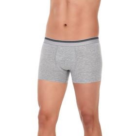 Yaren Tuhafiye 6 Adet Short Gri 367 Yıldız Erkek Likralı Formen Boxer
