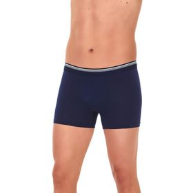 Yaren Tuhafiye 6 Adet Short Lacivert 368 Yıldız Erkek Likralı Formen Boxer