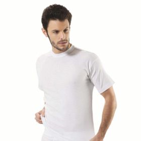 Yaren Tuhafiye 6'lı Beyaz 502 Paket Hmd Kısakol Erkek Ribana Sıfır Yaka Fanila Atlet