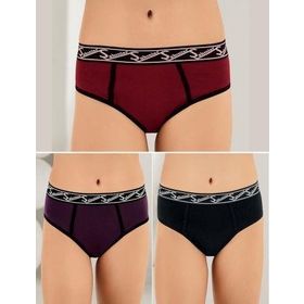Yaren Tuhafiye 6'lı Paket B3084 Şahinler Bayan Likralı Bikini Külot
