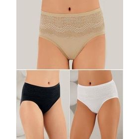 Yaren Tuhafiye 6'lı Paket B3092 Şahinler Bayan Dantelli Likralı Bato Külot Slip