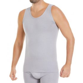 Yaren Tuhafiye 72 6 Adet Yıldız Likralı Gri Erkek Atlet