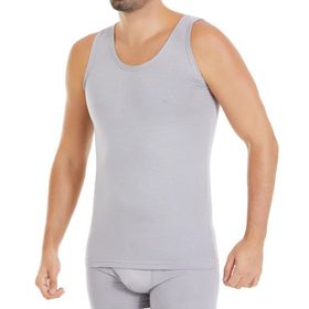 Yaren Tuhafiye 72 6 Adet Yıldız Likralı Gri Erkek Atlet