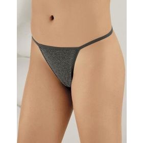 Yaren Tuhafiye B3044 12'li Paket Şahinler Bayan Penye Likralı String Külo