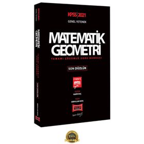 Yargı 2021 Kpss Matematik Geometri Son Düzlük Çözümlü Soru Bankası