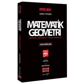 Yargı 2021 Kpss Matematik Geometri Son Düzlük Çözümlü Soru Bankası