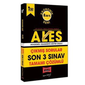 Yargı 2022 ALES Ekonomik Seri Tamamı Çözümlü Son 3 Sınav Çıkmış Sorular