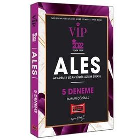 Yargı 2022 ALES VIP Tamami Çözümlü 5 Deneme