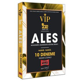 Yargı 2022 ALES VIP Tamami Çözümlü Fasikül Fasikül 10 Deneme