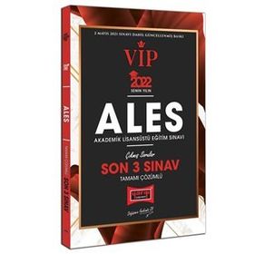 Yargı 2022 ALES VIP Tamamı Çözümlü Son 3 Sınav Çıkmış Sorular