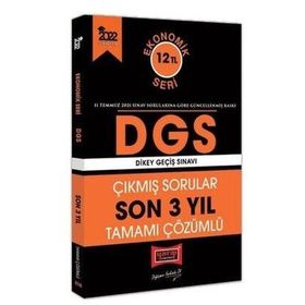 Yargı 2022 Dgs Ekonomik Seri Son 3 Yil Tamami Çözümlü Çikmis Sorular