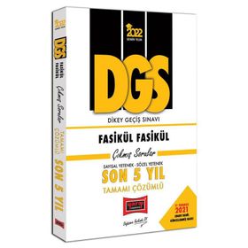 Yargı 2022 Dgs Sayısal Yetenek Sözel Yetenek Fasikül Fasikül Son 5 Yıl Tamamı Çözümlü Çıkmış Sorular