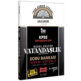 Yargı 2022 KPSS Asansör Serisi Vatandaşlık Tamamı Çözümlü Soru Bankası