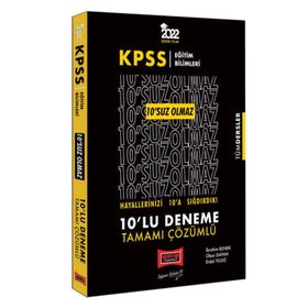 Yargı 2022 Kpss Egitim Bilimleri 10?suz Olmaz Tamami Çözümlü 10?lu Deneme