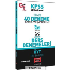 Yargı 2022 Kpss Eğitim Bilimleri Öyt Pg Sy Ötmt Tamamı Çözümlü 20+20 40 Deneme