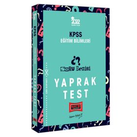 Yargı 2022 KPSS Eğitim Bilimleri Soru Denizi Yaprak Test