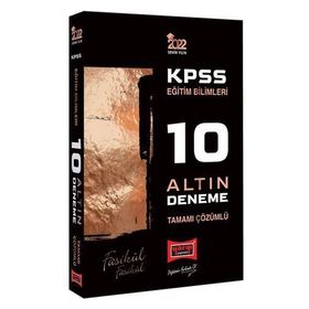 Yargı 2022 Kpss Eğitim Bilimleri Tamamı Çözümlü Fasikül Fasikül 10 Altın Deneme