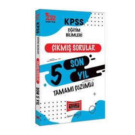Yargı 2022 Kpss Eğitim Bilimleri Tamamı Çözümlü Son 5 Yıl Çıkmış Sorular