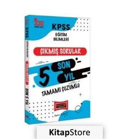 Yargı 2022 Kpss Eğitim Bilimleri Tamamı Çözümlü Son 5 Yıl Çıkmış Sorular