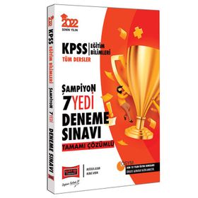 Yargı 2022 Kpss Egitim Bilimleri Tüm Dersler Tamami Çözümlü 7 Deneme Sinavi