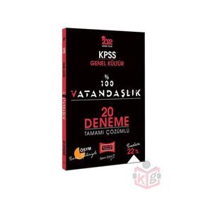 Yargı 2022 Kpss Genel Kültür %100 Vatandaşlık Tamamı Çözümlü 20 Deneme