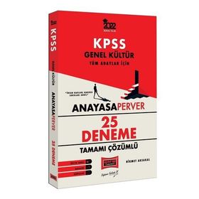 Yargı 2022 Kpss Genel Kültür Anayasaperver Tamami Çözümlü 25 Deneme