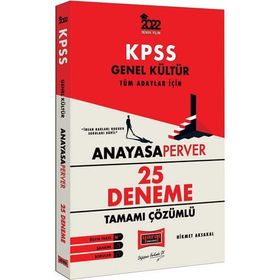 Yargı 2022 Kpss Genel Kültür Anayasaperver Tamami Çözümlü 25 Deneme