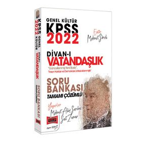 Yargı 2022 Kpss Genel Kültür Divan-i Vatandaslik Tamami Çözümlü Soru Bankasi