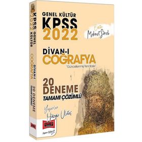 Yargı 2022 KPSS Genel Kültür Divanı Coğrafya Tamamı Çözümlü 20 Deneme