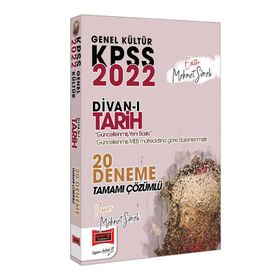 Yargı 2022 Kpss Genel Kültür Divani Tarih Tamami Çözümlü 20 Deneme