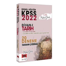 Yargı 2022 Kpss Genel Kültür Divani Tarih Tamami Çözümlü 20 Deneme
