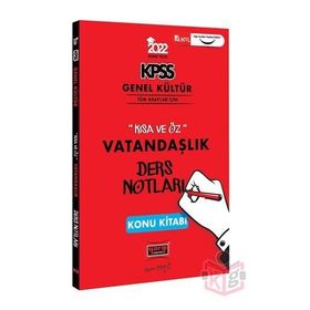 Yargı 2022 Kpss Genel Kültür Kisa Ve Öz Vatandaslik Ders Notlari Konu Kitabi