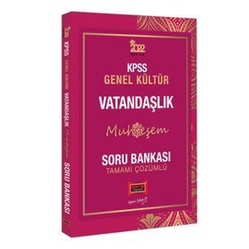Yargı 2022 Kpss Genel Kültür Muhteşem Vatandaşlık Tamamı Çözümlü Soru Bankası