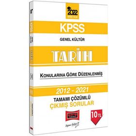 Yargı 2022 Kpss Genel Kültür Tarih Konularına Göre Düzenlenmiş Tamamı Çözümlü Çıkmış Sorular