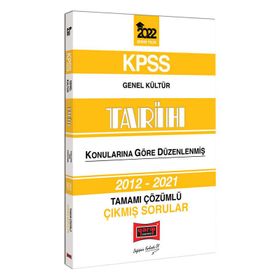 Yargı 2022 Kpss Genel Kültür Tarih Konularına Göre Düzenlenmiş Tamamı Çözümlü Çıkmış Sorular