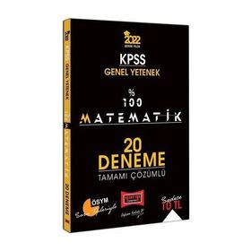 Yargı 2022 Kpss Genel Yetenek %100 Matematik Tamamı Çözümlü 20 Deneme